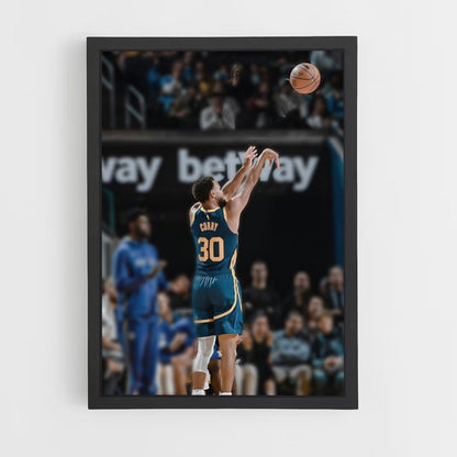 Poster Tir Stephen Curry