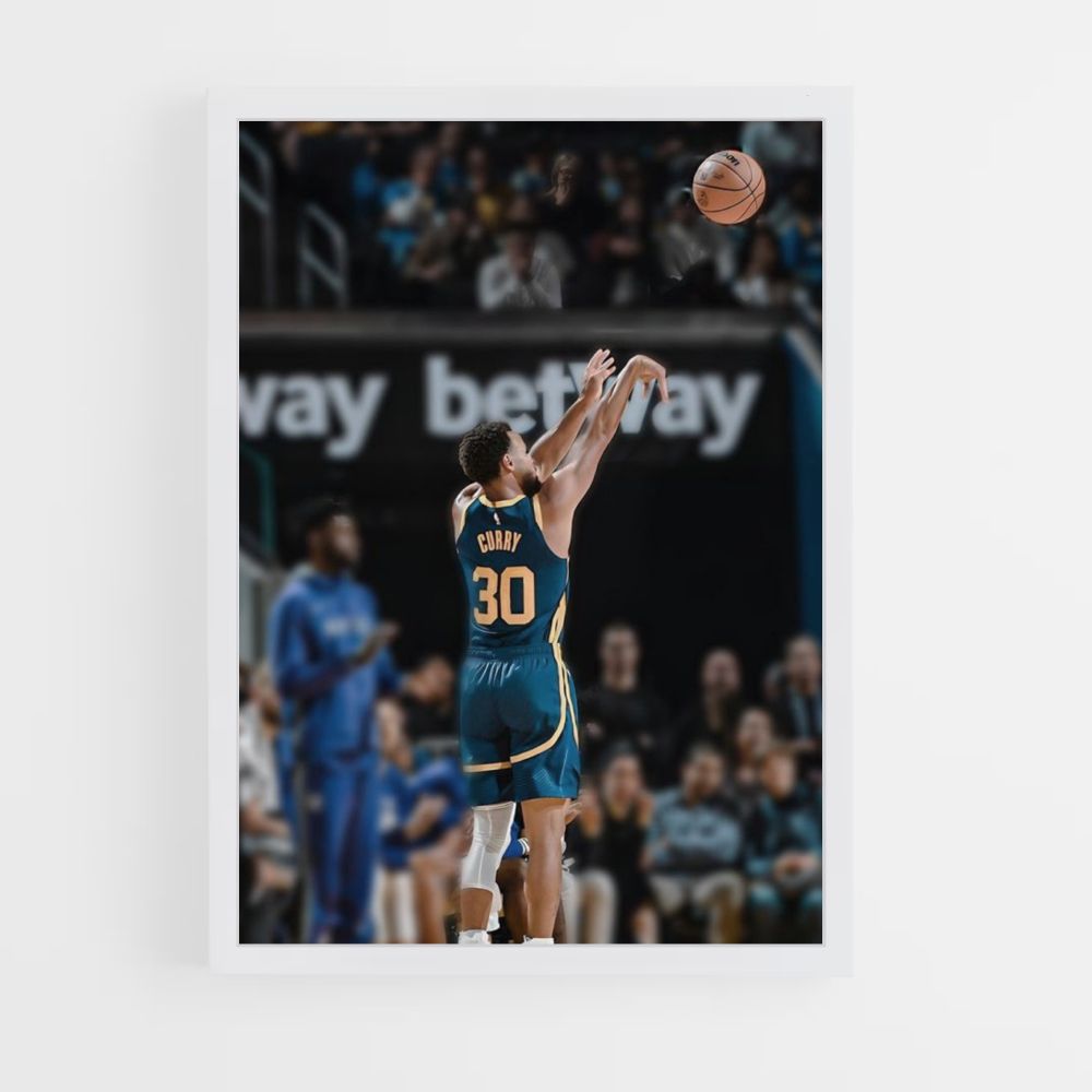 Poster Tir Stephen Curry