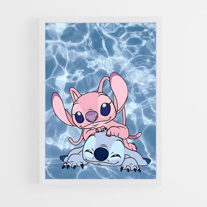 stitch-1 cadre Blanc