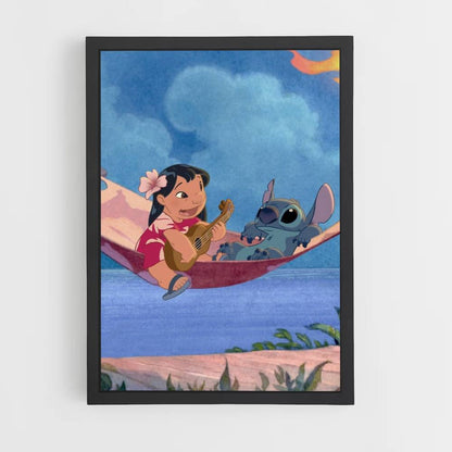 Poster Lilo Stitch Hamac