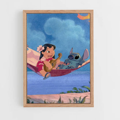 Poster Lilo Stitch Hamac