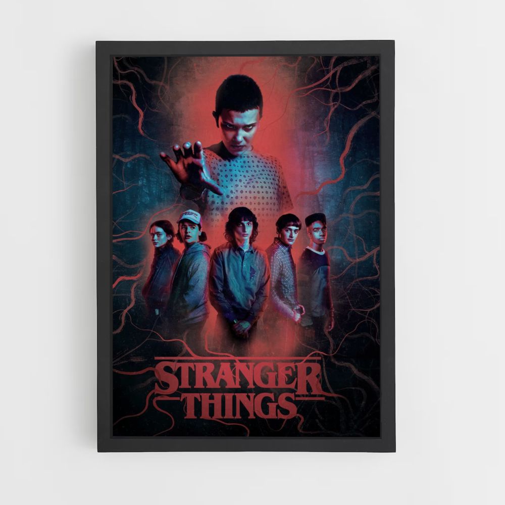 Poster Stranger Things Rouge