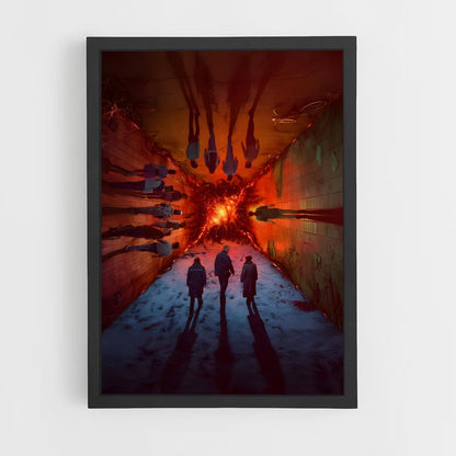 stranger-things-6 cadre Noir