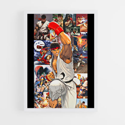 street-fighter-9 cadre Blanc