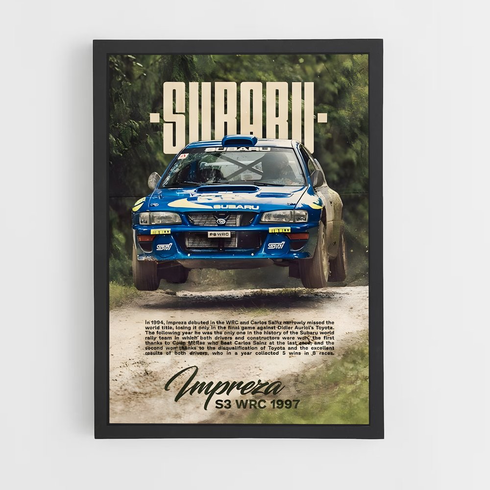 subaru-1 cadre Noir
