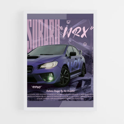 subaru-13 cadre Blanc