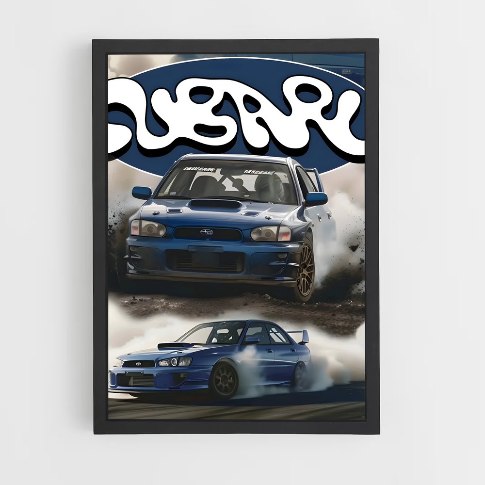 subaru-14 cadre Noir