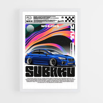 subaru-16 cadre Blanc