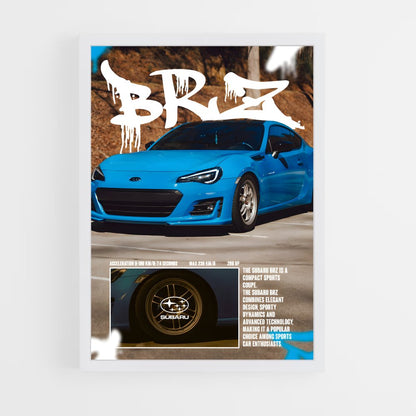 subaru-17 cadre Blanc