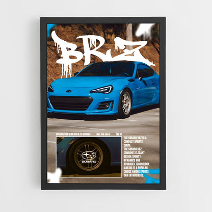 subaru-17 cadre Noir
