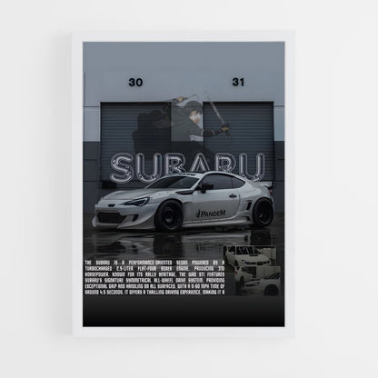subaru-3 cadre Blanc