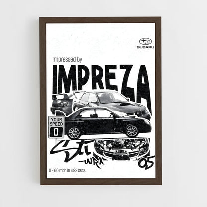 subaru-5 cadre Bois foncé