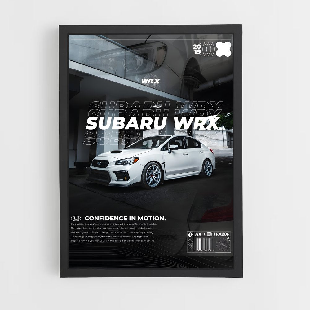 subaru-6 cadre Noir
