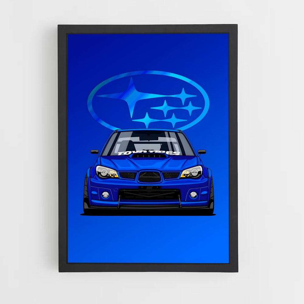 subaru-7 cadre Noir