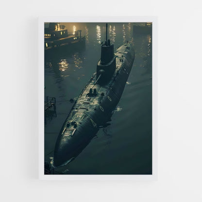 submarine-10 cadre Blanc