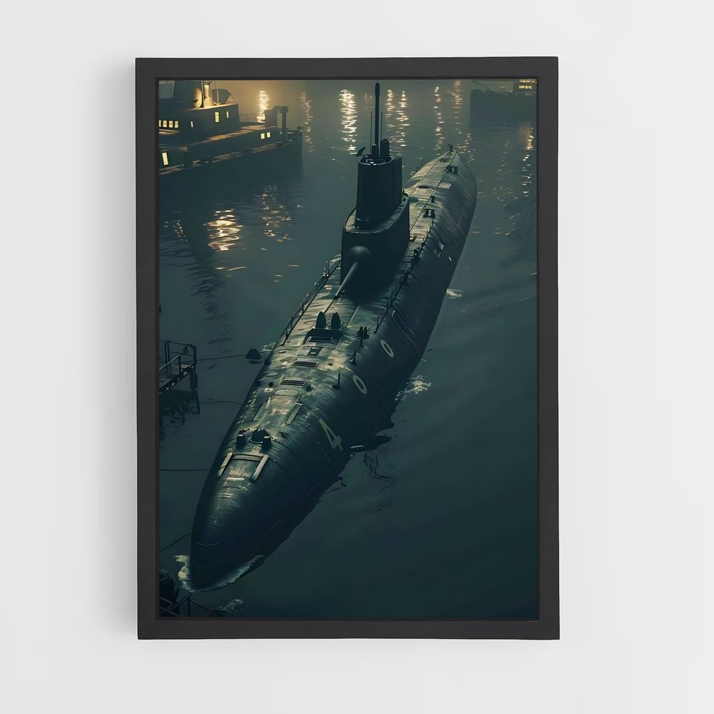 submarine-10 cadre Noir