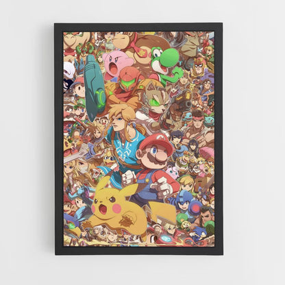 Poster Super Smash Manga