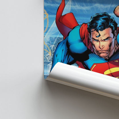 Poster Superman vole