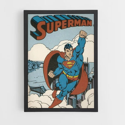 Poster Superman Bande Dessinée