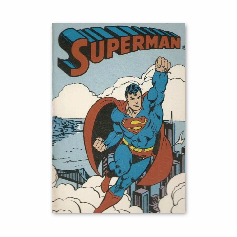 Poster Superman Bande Dessinée