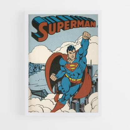 Poster Superman Bande Dessinée