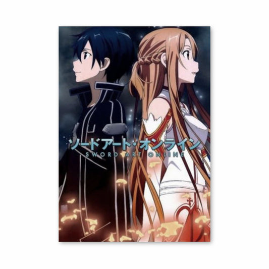 Poster Kirito et Asuna