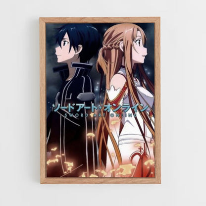 Poster Kirito et Asuna