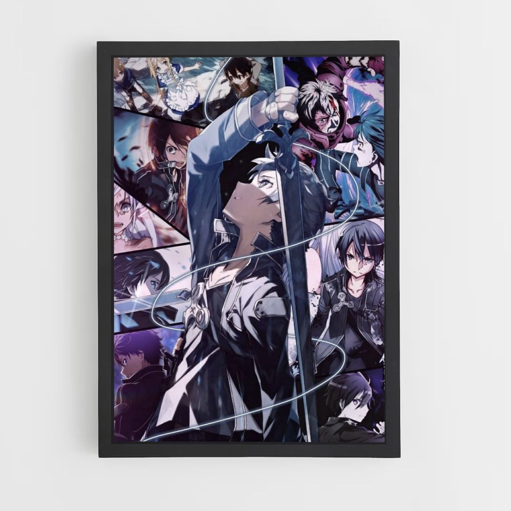 Poster Kirito Épée