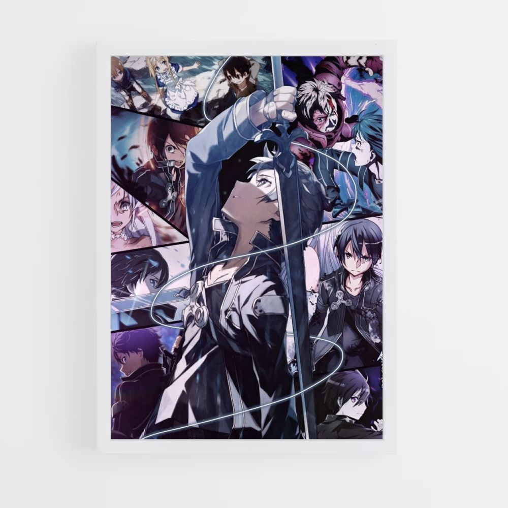 Poster Kirito Épée