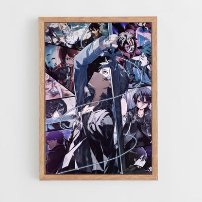 Poster Kirito Épée