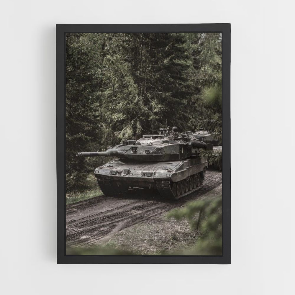 Poster Tank Forêt