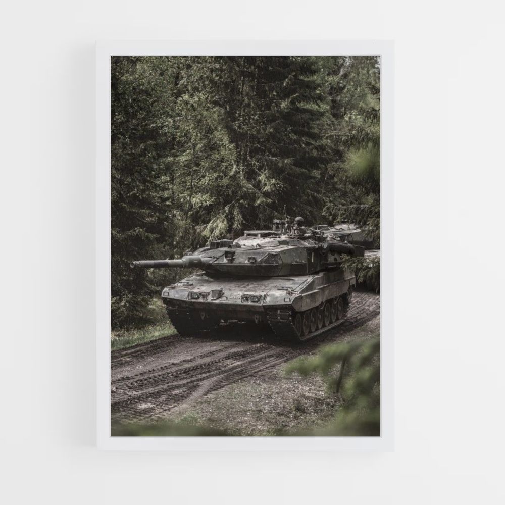 Poster Tank Forêt