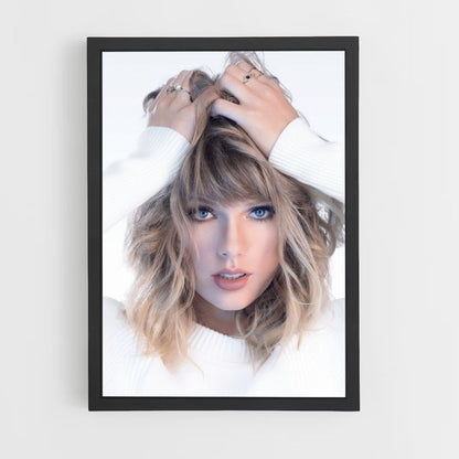 Poster Taylor Swift Blanc