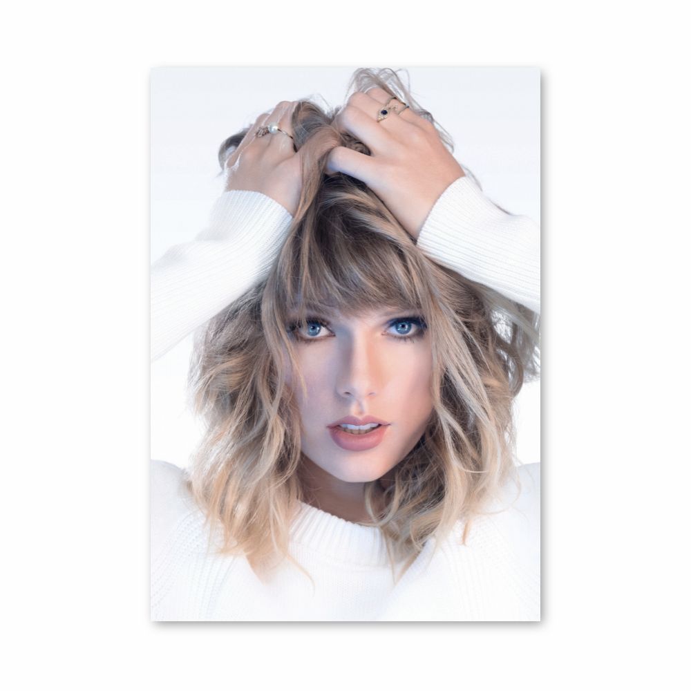 Poster Taylor Swift Blanc