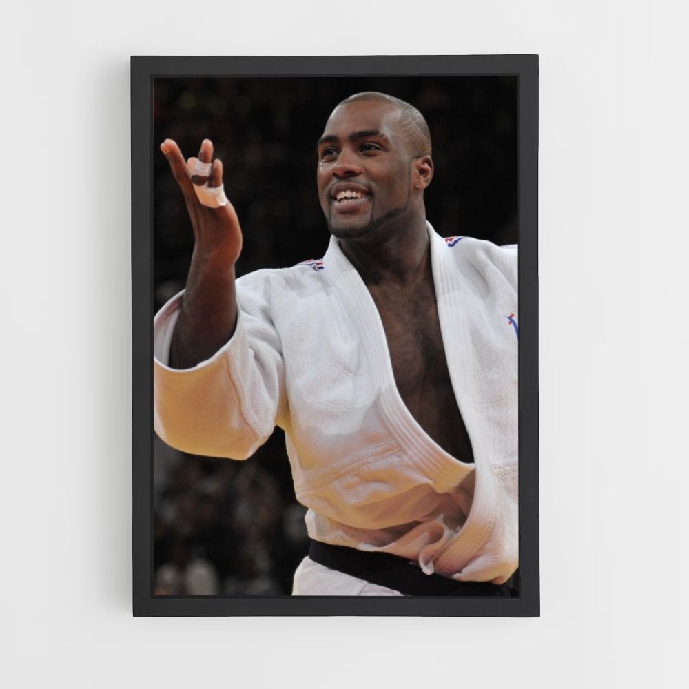 Poster Teddy Riner Ceinture Noir