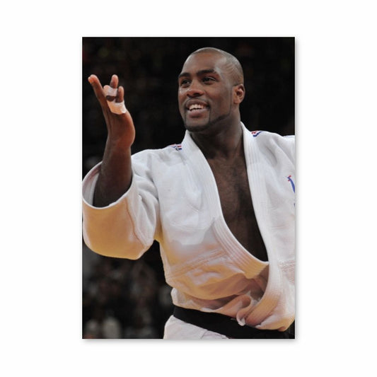 Poster Teddy Riner Ceinture Noir