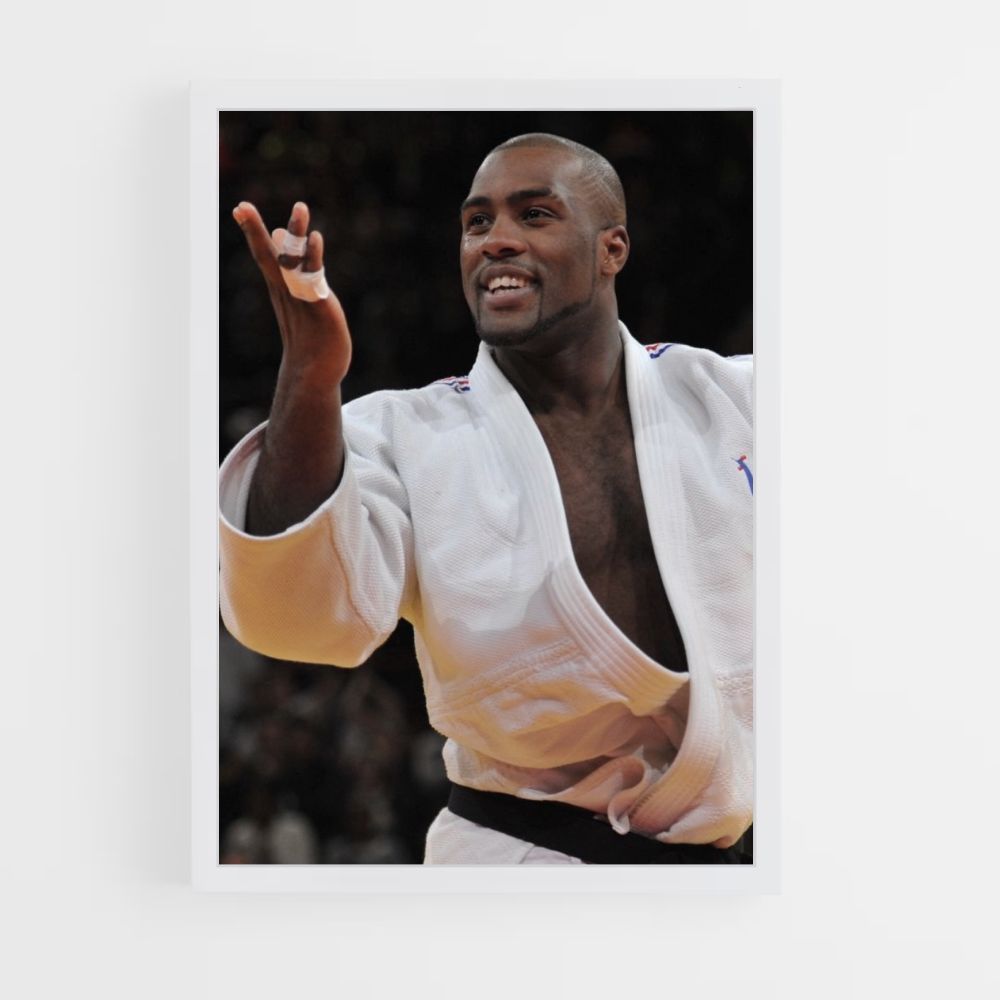 Poster Teddy Riner Ceinture Noir