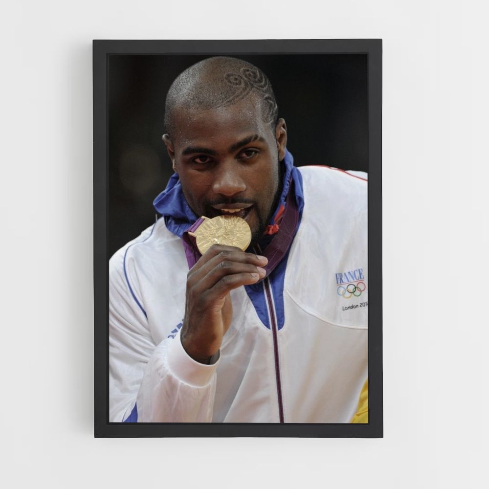 Poster Teddy Riner Médaille