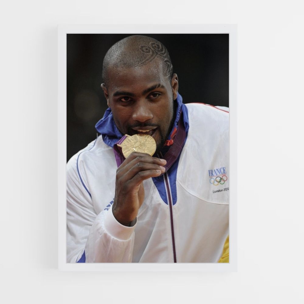 Poster Teddy Riner Médaille