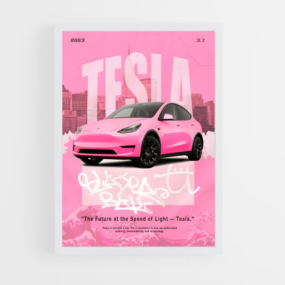 tesla-3 cadre Blanc