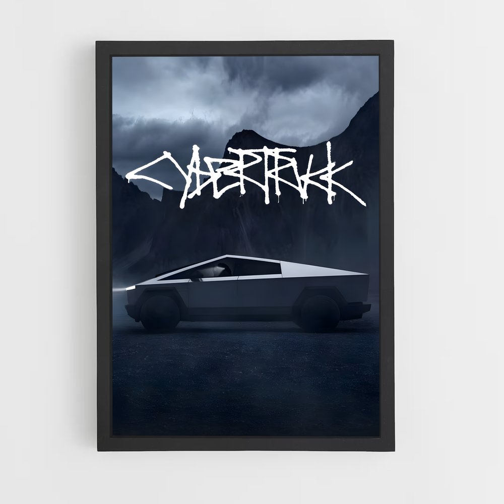tesla-8 cadre Noir