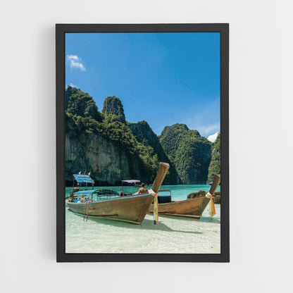 Poster Bateau Thailande