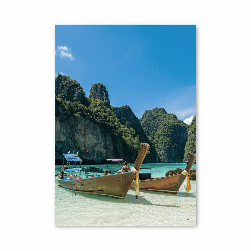 Poster Bateau Thailande