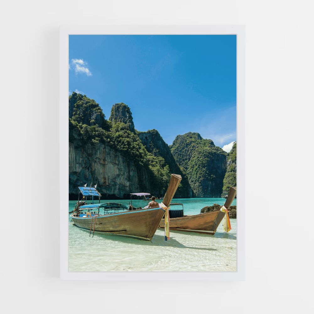 Poster Bateau Thailande