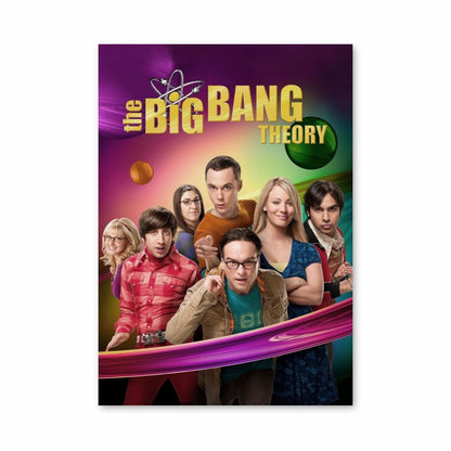 Poster The Big Bang Theory Couleur