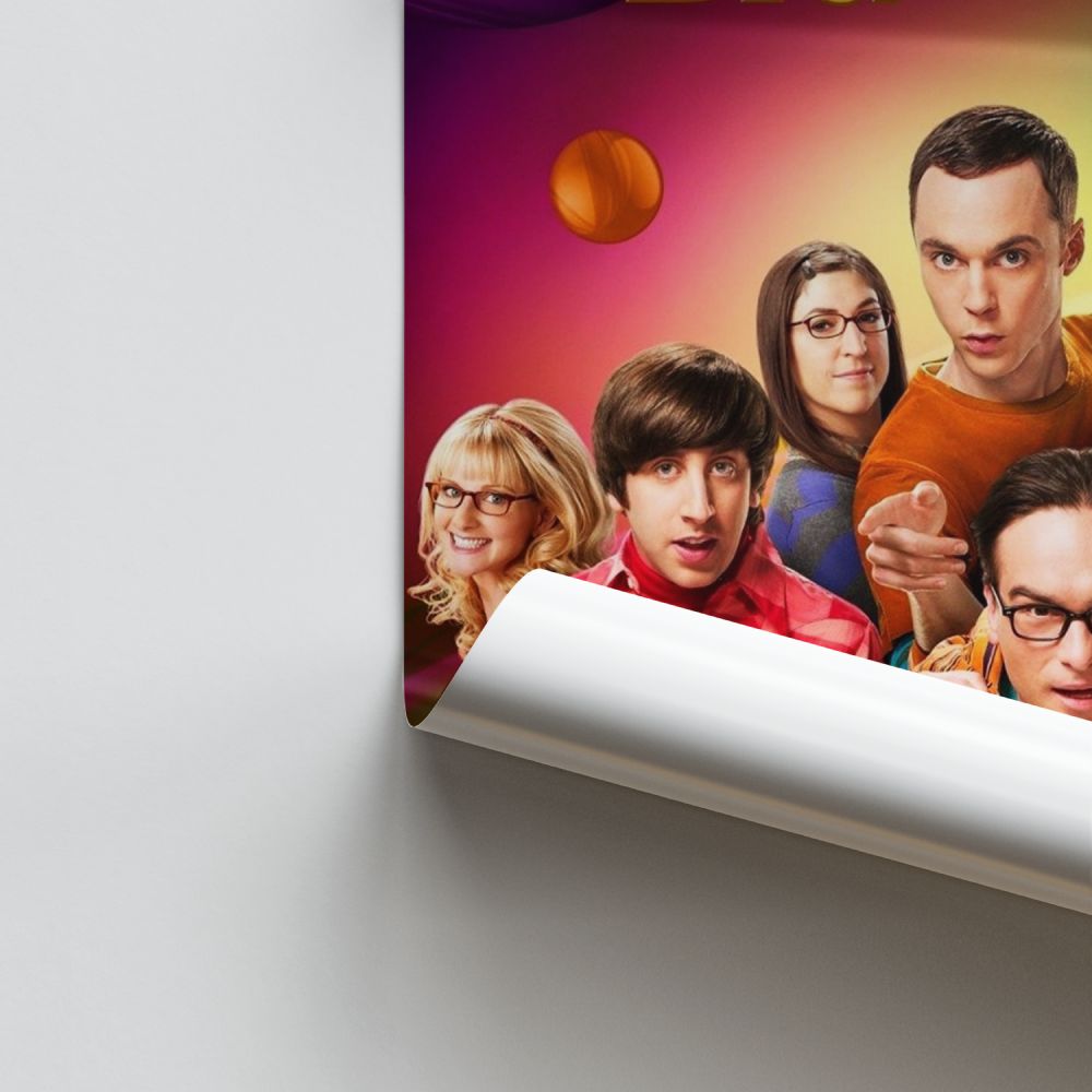 Poster The Big Bang Theory Couleur