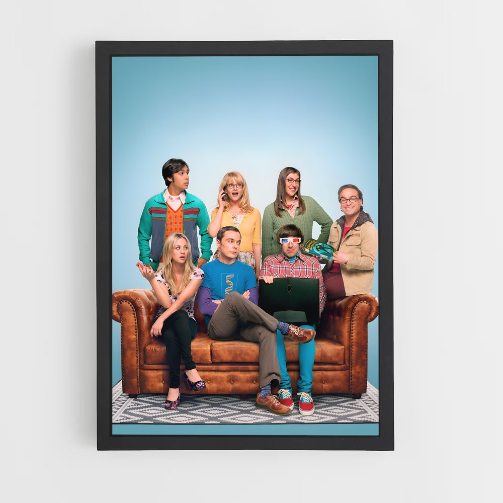 the-big-bang-theory-6 cadre Noir