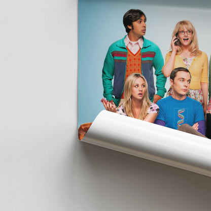 Poster The Big Bang Theory Canapé