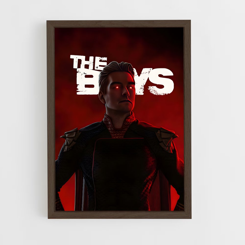 the-boys-3 cadre Bois foncé