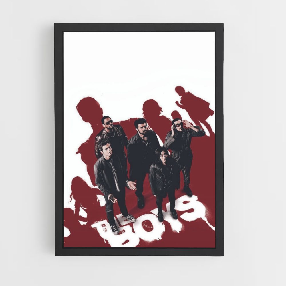 Poster Rouge The Boys